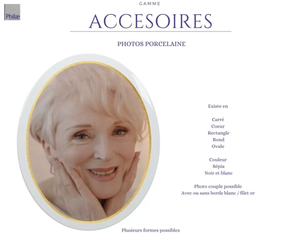 Gamme accessoires - photos porcelaine