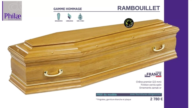 Gamme Hommage - Cercueil Rambouillet